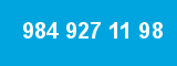 984 927 11 98 984 927 11 98